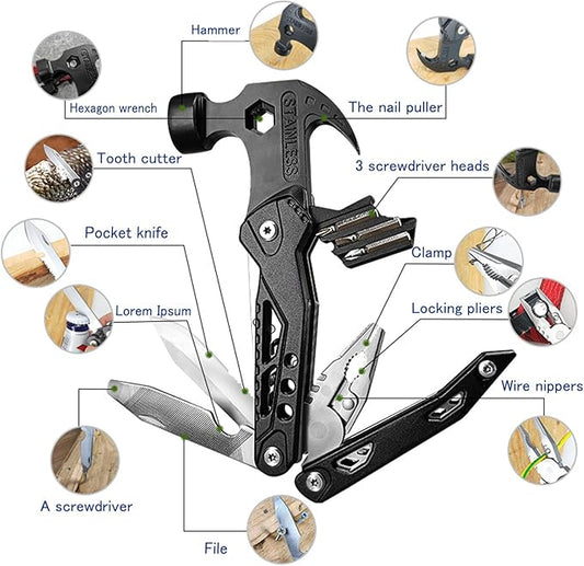 14 in 1 Multifunctional Hammer Tool