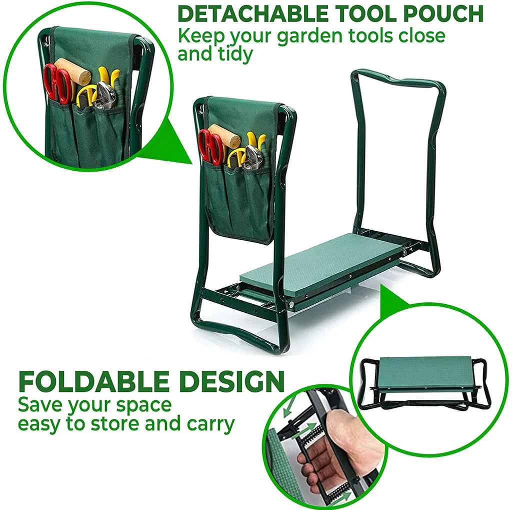 Multifunctional Kneeler Seat + Free Tool Pouch