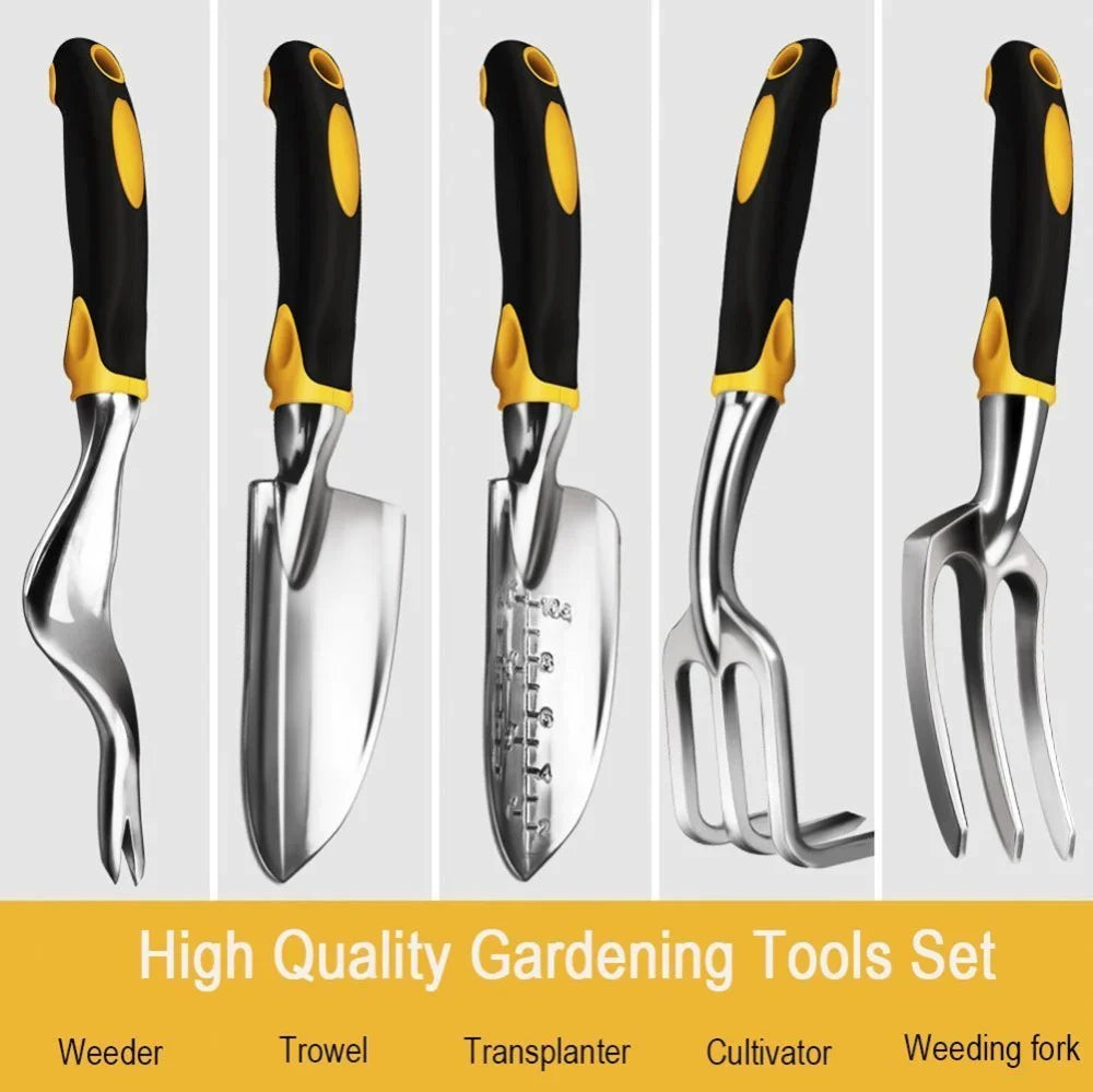 6-Piece High Quality Gardening Tool Set -