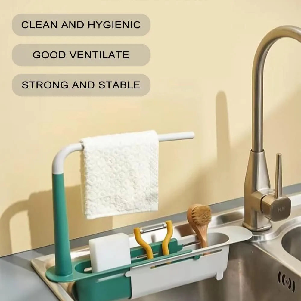 Telescopic Sink Storage Rack