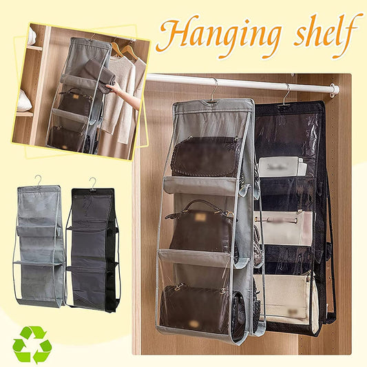 Double-Sided Six-Layer Hanging Storage Bag