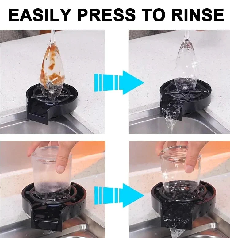 GLASS RINSER FOR KITCHEN SINK AUTOMATIC CUP WASHER