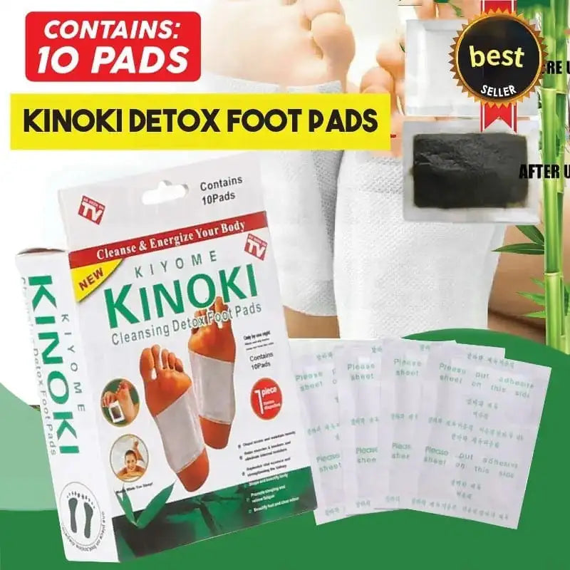 KINOKI Detox Herbal Foot Pads treatment