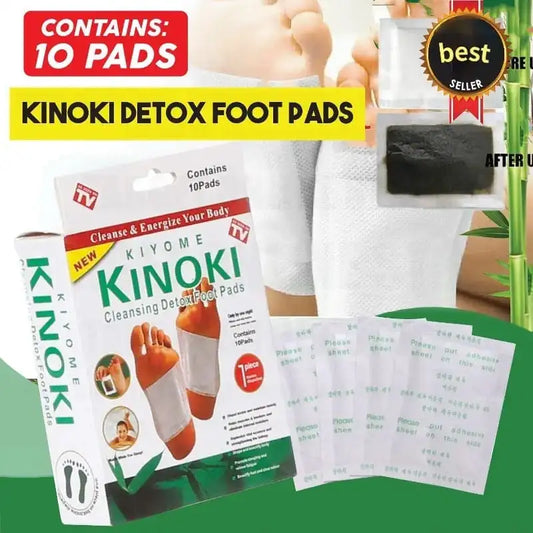 KINOKI Detox Herbal Foot Pads treatment