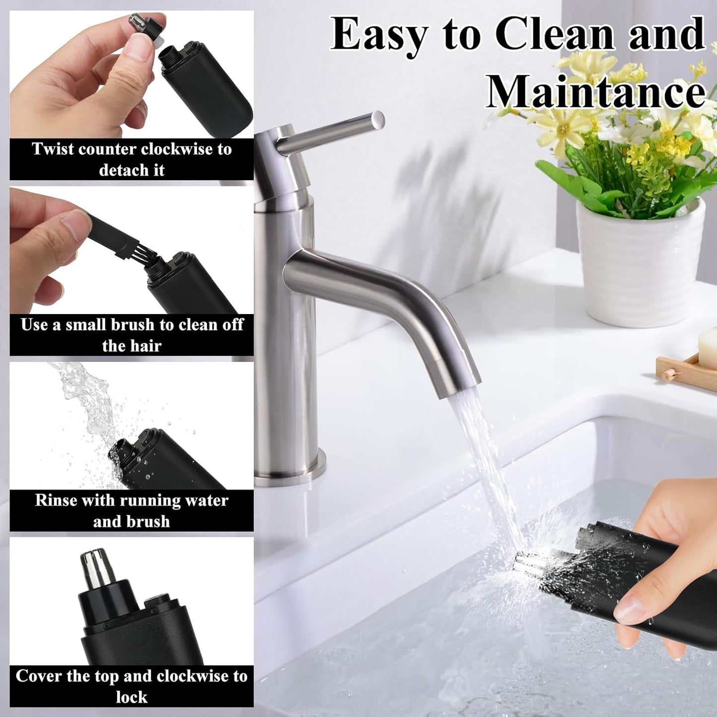 Portable Nose Hair Trimmer