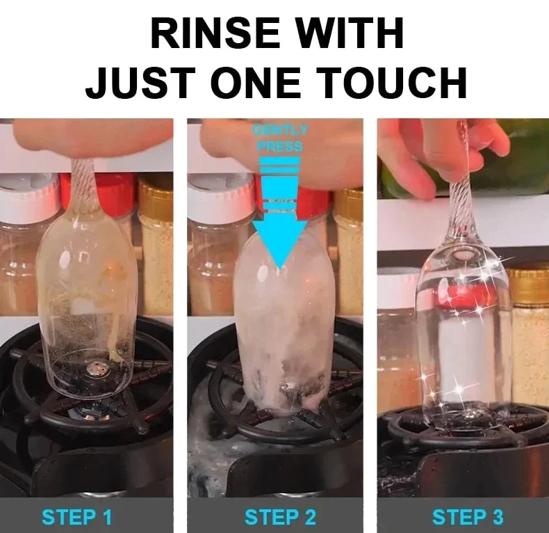 GLASS RINSER FOR KITCHEN SINK AUTOMATIC CUP WASHER