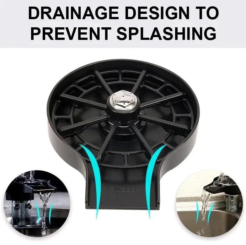 GLASS RINSER FOR KITCHEN SINK AUTOMATIC CUP WASHER