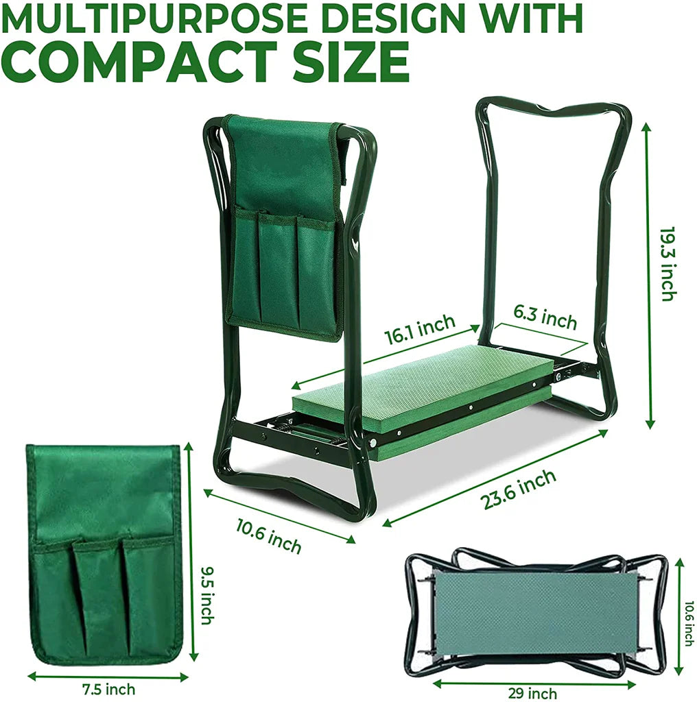 Multifunctional Kneeler Seat + Free Tool Pouch