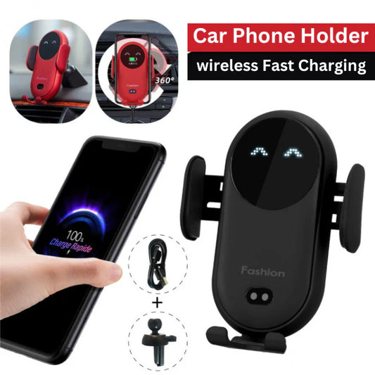 Smart Car Wireless Charger Phone Holder