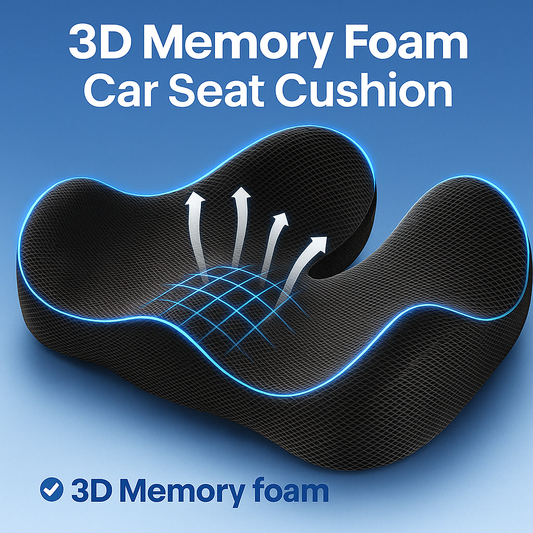 Ergonomic 3D Car seat cushion