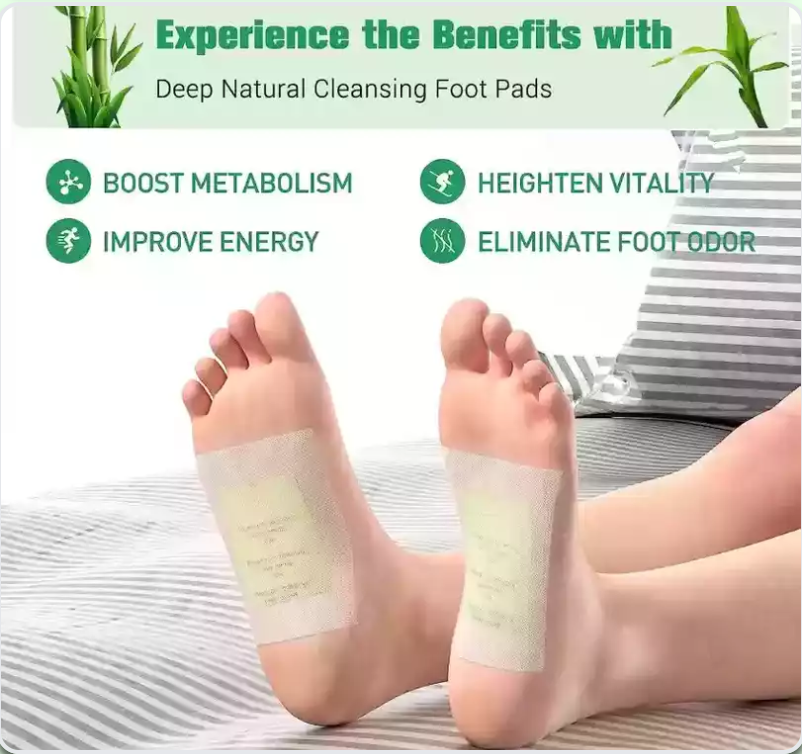 KINOKI Detox Herbal Foot Pads treatment
