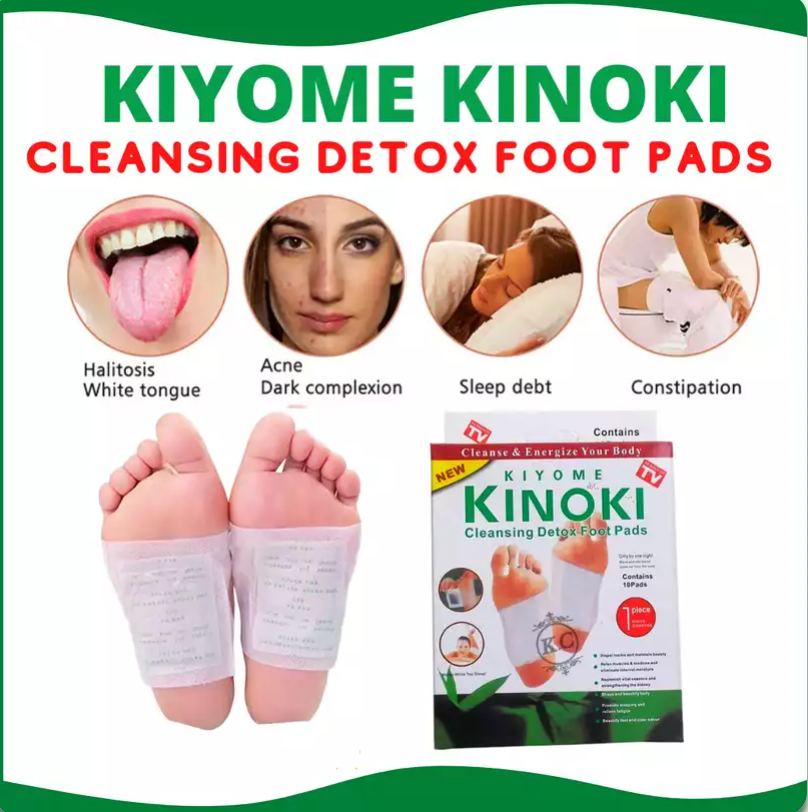 KINOKI Detox Herbal Foot Pads treatment